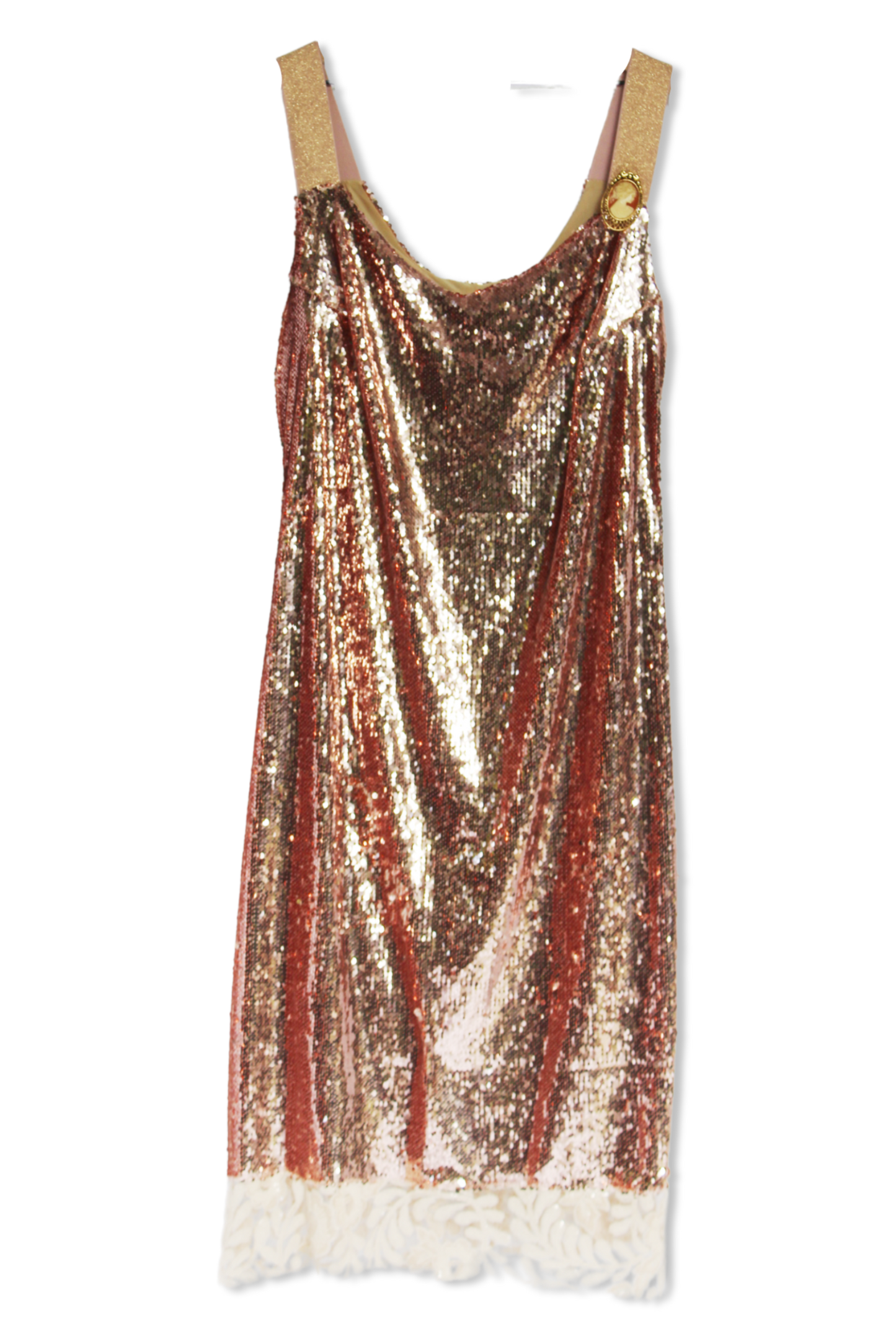 Myrtle Sequin Slip Dress